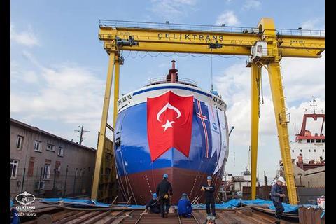 'Akurey' AK-10 is newbuild number 49 for the Turkish yard Photo: Celiktrans